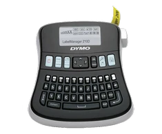 Spausdintuvas Dymo Label Manager 210D, žymėjimo mašina su QWEERTY klaviatūra, juodas / S0784430