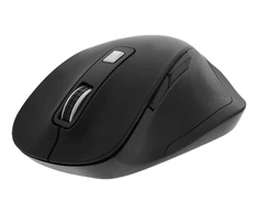 Deltaco Ergoniška pelė DELCO OFFICE tylūs patarimai, bevielė 2.4G, 2400 DPI, juoda / DE-0310