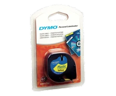 Etikečių spausdintuvo juostelė DYMO 12mm, 4m, geltona / S0721620