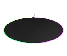 Grindų kilimėlis DELTACO GAMING DFP430 RGB, 110x110cm / GAM-138