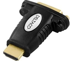 HDMI adapteris DELTACO 1080p in 60Hz, juodas / HDMI-10