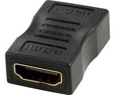 HDMI adapteris DELTACO 19-pin, juodas / HDMI-12