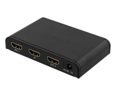 HDMI adapteris DELTACO HDMI 2.0, 4K, UltraHD, 3D, HDCP 2.2, juodas / HDMI-245