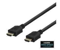 HDMI kabelis DELTACO 4K UHD, 7m, juodas / HDMI-1060-K / 00100016
