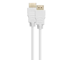 HDMI laidas DELTACO ULTRA High Speed, 48Gbps, 2m, eARC, QMS, 8K prie 60Hz, 4K prie 120Hz, baltas / HU-20A