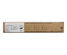 Ilgiklis DELTACO 19 "PDU su 7 CEE 7/4 lizdais, 3500W, ampermetru ir voltmetru, juoda / GT-8641
