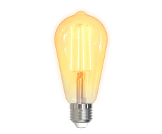 Išmani LED lemputė DELTACO SMART HOME E27, WiFI 2.4GHz, 5.5W, 470lm, 1800K-6500K, 220-240V / SH-LFE27ST64