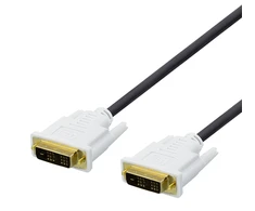 Kabelis DELTACO DVI-D Dual Link, 1080p 60Hz, 3m, juodas / 00120004