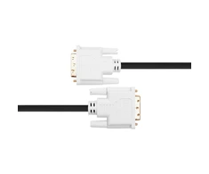 Kabelis DELTACO DVI-D Dual Link, 1080p 60Hz, 3m, juodas / 00120004