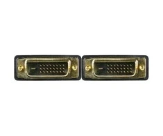 Goobay Kabelis DELTACO DVI dviguba jungtis, DVI-D, ha - ha, 2.0m / DVI-600A