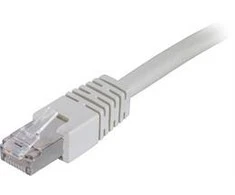 Kabelis DELTACO F / UTP Cat6 0.7 m. pilkas / STP-607