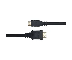 Kabelis DELTACO HDMI - mini HDMI, 4K UHD in 60Hz, 2m, juodas / HDMI-1026-K / 00100008