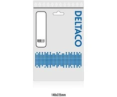 Kabelis DELTACO CEE 7/7 įIEC 60320 C5, max 250V / 2.5A, 2m, juodas / DEL-109N