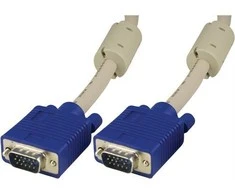 Kabelis DELTACO RGB HD 15ha-ha, 5m, pilkas / RGB-8B