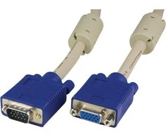 Kabelis DELTACO RGB HD 15ha-ho, 5m, pilkas / RGB-6B