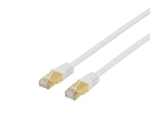 Kabelis DELTACO S / FTP Cat7 1,5m, 600Mh, LSZH, RJ45, baltas / STP-711V