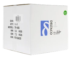Kabelis DELTACO U/FTP Cat6a, 100 m, 500MHz, juodas / TP-49B