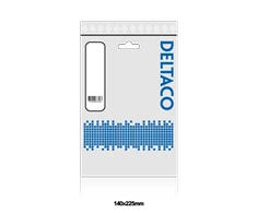 Kabelis DELTACO U / STP Cat6a, LSZH, 0.5m, geltona / STP-60GLAU