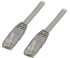 Kabelis DELTACO UTP 1.5m, CAT6 pilkas / TP-611
