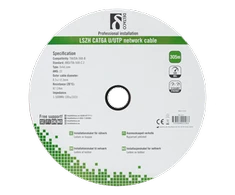 Kabelis DELTACO UTP, 305m, CAT6a, pilkas / TP-57