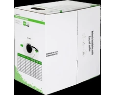Kabelis DELTACO UTP, juodas / TP-49A
