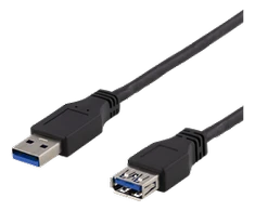 KabelisDELTACO USB 3.1 Gen1, 1.0 m, USB-A, USB-A, / USB3-241