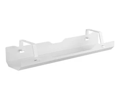 Kabelių valdymo kanalas po stalu DELTACO OFFICE atviras dizainas, 600 x 135 x 108 mm, baltas / DELO-0209