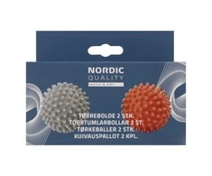 Kamuoliukai džiovyklei ir skalbyklei Nordic Quality 2 vnt., raudona/pilka / 2420004
