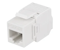 Keystone jungtis DELTACO UTP Cat6a, neekranuota, 28AWG, plona / MD-131