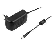 Kintamosios srovės adapteris DELTACO 100-240 V AC 50/60 Hz iki 12 V DC, 2 A, 1.5 m, juodas / PS12-20B