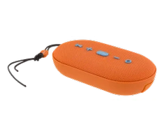 KOLONĖLĖS STREETZ ATSPARI VANDENIUI, BLUETOOTH, 2x5W, TWS, IPX5, Bluetooth 4.2, ORANŽINĖ / CM754