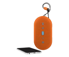 KOLONĖLĖS STREETZ ATSPARI VANDENIUI, BLUETOOTH, 2x5W, TWS, IPX5, Bluetooth 4.2, ORANŽINĖ / CM754