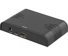 Konverteris DELTACO HDMI į SCART, juodas / HDMI-SCART2