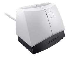 Kortelių skaitytuvas CHERRY, USB, baltas / ST1144