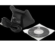 Kortelių skaitytuvas DELTACO, USB, juodas / UCR-156
