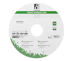 Lauko Kabelis DELTACO S / FTP Cat6a 100m, CAT6a / TP-52