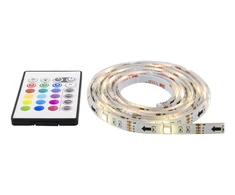 LED juosta DELTACO GAMING RGB, 2x50cm,12 skirtingų spalvų, nuotolinio valdymo pultas / GAM-114