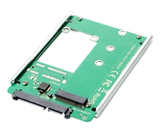 MicroStorage M.2 - SATA SSD adapteris, 22 kontaktai SATA į M.2 SATA, B raktas 2242/2262/2280 DELTACOIMP / KT031B2