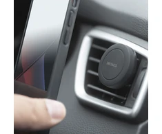 Magnetinis automobilinis laikiklis DELTACO oro grotelių laikiklis, mobiliajam telefonui, juodos spalvos / ARM-C101