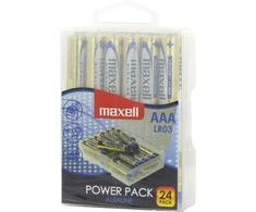 „Maxell“ baterijos, AAA (LR03), šarminis, 1,5V, 24-pak / LR03-24