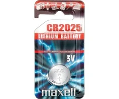 Maxell ličio elementas, 3V (CR2025), 1 pakuotė