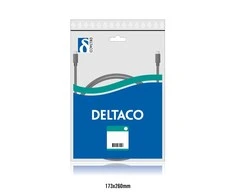 Modemo kabelis DELTACO DB9ho-DB25ha, 3m / DEL-34