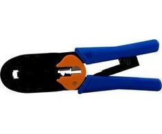 Modulinis įrankis, skirtas 4/6/8-pin, su pjaustytuvu / nuėmikliu, metalo / plastiko DELTACOIMP mėlynos / juodos / oranžinės spalvos / VK-16