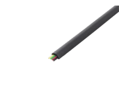 Wentronic Modulio kabelis, 6P, ritininis, 100 m DELTACO juodas / MD-15S