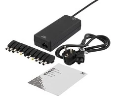 NB maitinimo šaltinis DELTACO 120W, 15-20V, 11 antgalių, USB / SMP-120WD