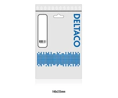 Neįžemintas maitinimo kabelis DELTACO CEE 7/16 į IEC 60320 C7, 5m, max 250V/2.5A, baltas / DEL-109JN