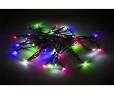 Deltaco Nordic Home 5m, 40 LED, RGB / LGT-108 - lempučių girlianda su 220V maitinimo šaltiniu, daugiaspalvė
