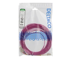 Optinis kabelis DELTACO OM4, LC - SC, duplex, multimode, 50/125, 10m / LCSC-710