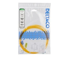Optinis kabelis DELTACO OS2, LC - LC, simplex, singlemode, UPC, 9/125, 4m / LCLC-4S-SI