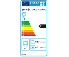 Orkaitė Oven GORENJE BPSA6747A08BG